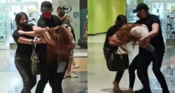 ex-wife vs new girl altercation