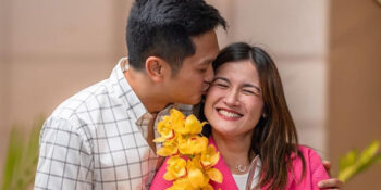 Camille Prats and VJ Yambao