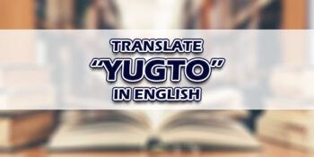 Yugto In English