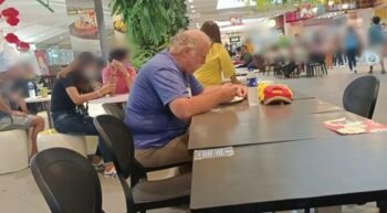 foreigner eat leftovers