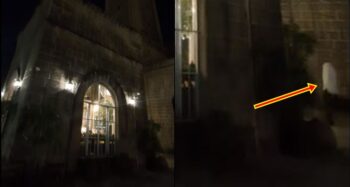 headless man in Manila Cathedral