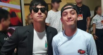 Daniel Padilla and Seth Fedelin