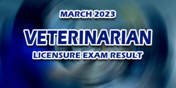 Veterinarian Licensure Exam Result March 2023 JUST RELEASED