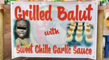 grilled balut