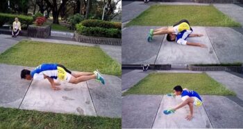 Yoga exercises of lolo rider