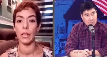 Maegan Aguilar and Raffy Tulfo