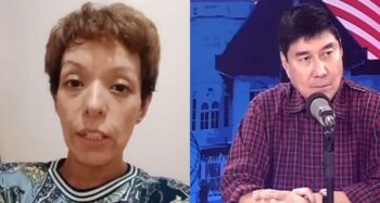 Maegan Aguilar and Raffy Tulfo