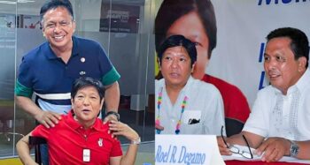 Roel Degamo and Bongbong Marcos