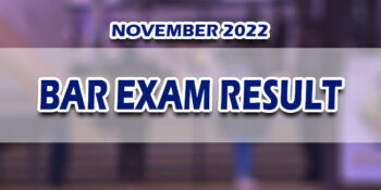 BAR Exam Result November 2022 JUST RELEASED