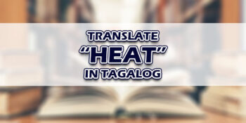 Heat In Tagalog