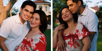 Juancho Triviño and Joyce Pring