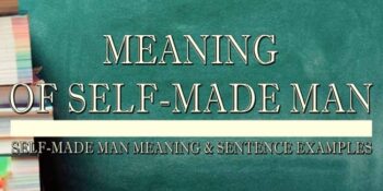 Self-made man meaning 2