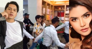 Carlo Aquino and Eisel Serrano