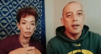 Maegan Aguilar and Oliver Nieto