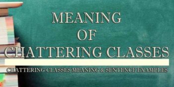 Chattering Classes Meaning 2