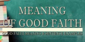 Good Faith 1