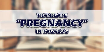 Pregnancy In Tagalog