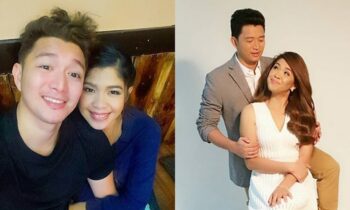 Melai Cantiveros and Jason Francisco