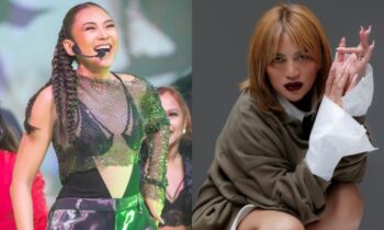 Sarah Geronimo and Teacher Georcelle