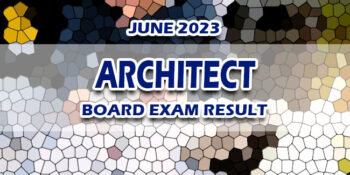 ALE RESULT JUNE 2023 – Architect Board Exam Result