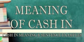 Cash In Meaning 2