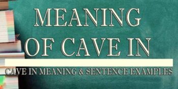 Cave In Meaning 2