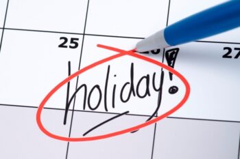 HOLIDAYS JUNE 2023