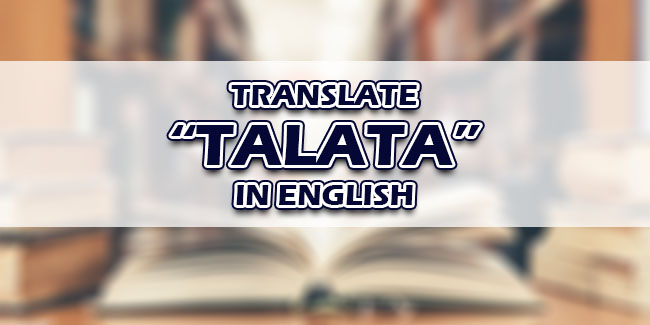 Talata In English