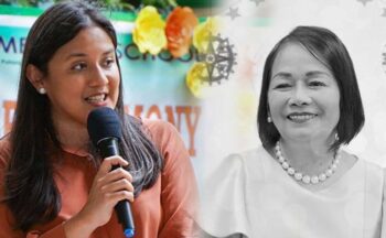 Camille Villar and Manlayaon