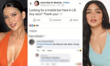 Leren Mae Bautista and Andrea Brillantes