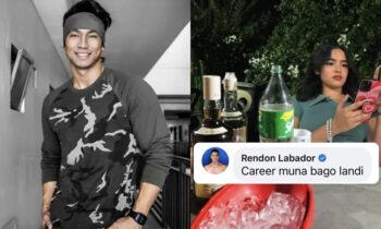 Rendon Labador and Andrea Brillantes