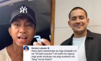 Rendon Labador and Paolo Contis