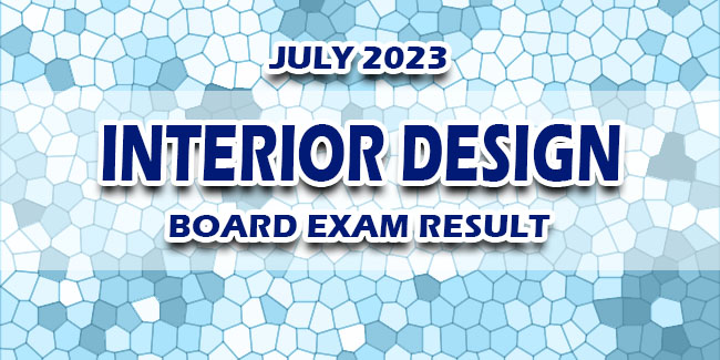 interior-design-board-exam-result-july-2023