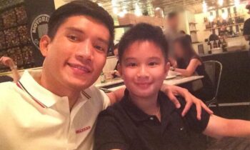James Yap and Bimby Aquino-Yap