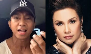 Rendon Labador and Lea Salonga