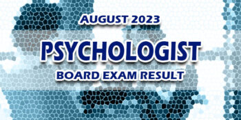 Psychologist Board Exam Result August 2023 RELEASE DATE