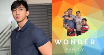 Rendon Labador and Wonder Family