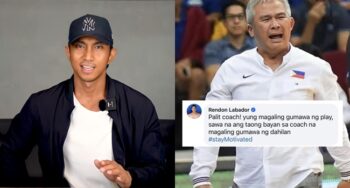 Rendon Labador and Chot Reyes