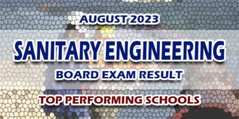 Sanitary Engineering Board Exam Result August 2023 TOP PERFORMING SCHOOLS
