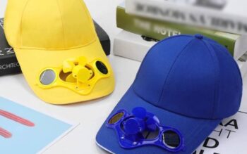 Solar Powered Fan Hat