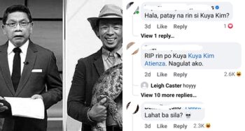 Kim Atienza and Mike Enriquez