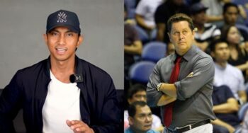 Rendon Labador and Tim Cone