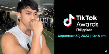 Rendon Labador on TikTok Awards Philippines 2023