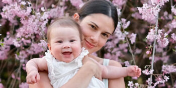 Bianca King and baby girl