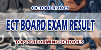 ECT Board Exam Result October 2023 TOP PERFORMING SCHOOLS