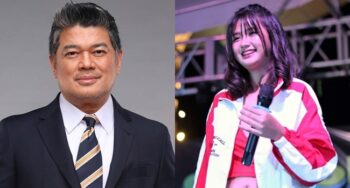 Julius Babao and Gaile Francesca Rait