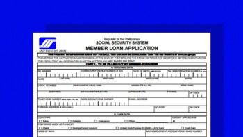 SSS Salary Loan Requirements 2023