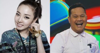 Sandara Park and Bayani Agbayani