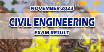 Civil Engineering Board Exam Result November 2023