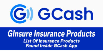 GInsure Insurance Products — List Of Insurance Products Found Inside GCash App